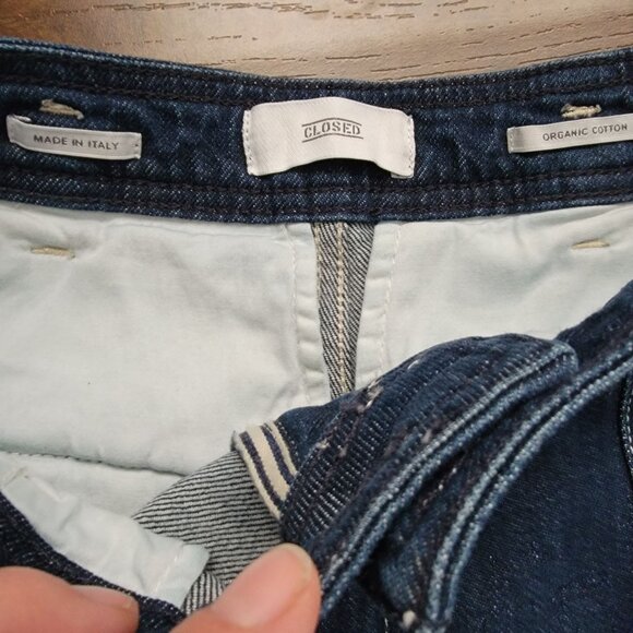 NEW Closed Leira Jeans Womens 24 Wide Leg High Rise Cropped Contemporary - Picture 5 of 11